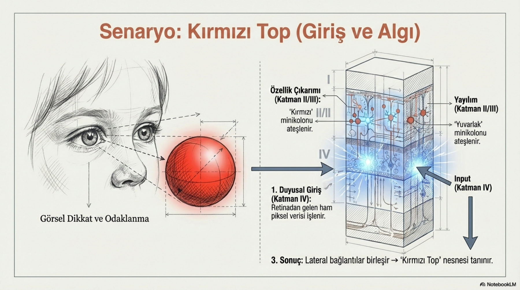 Senaryo: kırmızı top — giriş ve algı